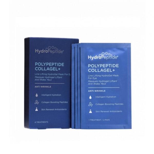 Hydropeptide polypeptide collagel+ hydrogelová liftingová oční náplast 8 sačků